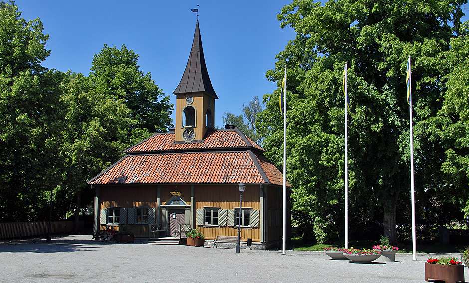 Town Hall, the smallest in Sweden